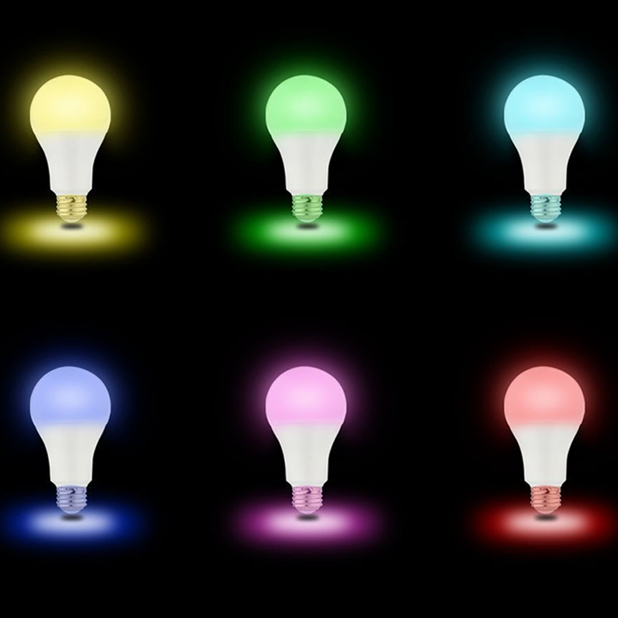 Kwaadaardig minimum onderdak Smart LED - Slimme led lamp E27 (Kleur, Wit, Google home en IFTTT) - Smart  Home Beveiliging